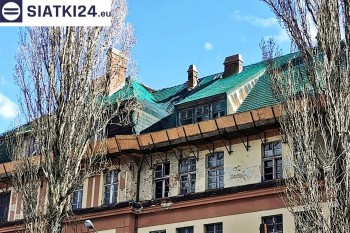 Siatki Mława - Zabezpieczenie elementu dachu siatkami dla terenów Mławy