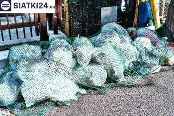 Siatki Mława - Zabezpieczenie odpadów z gospodarstwa domowego siatką sznurkową dla terenów Mławy